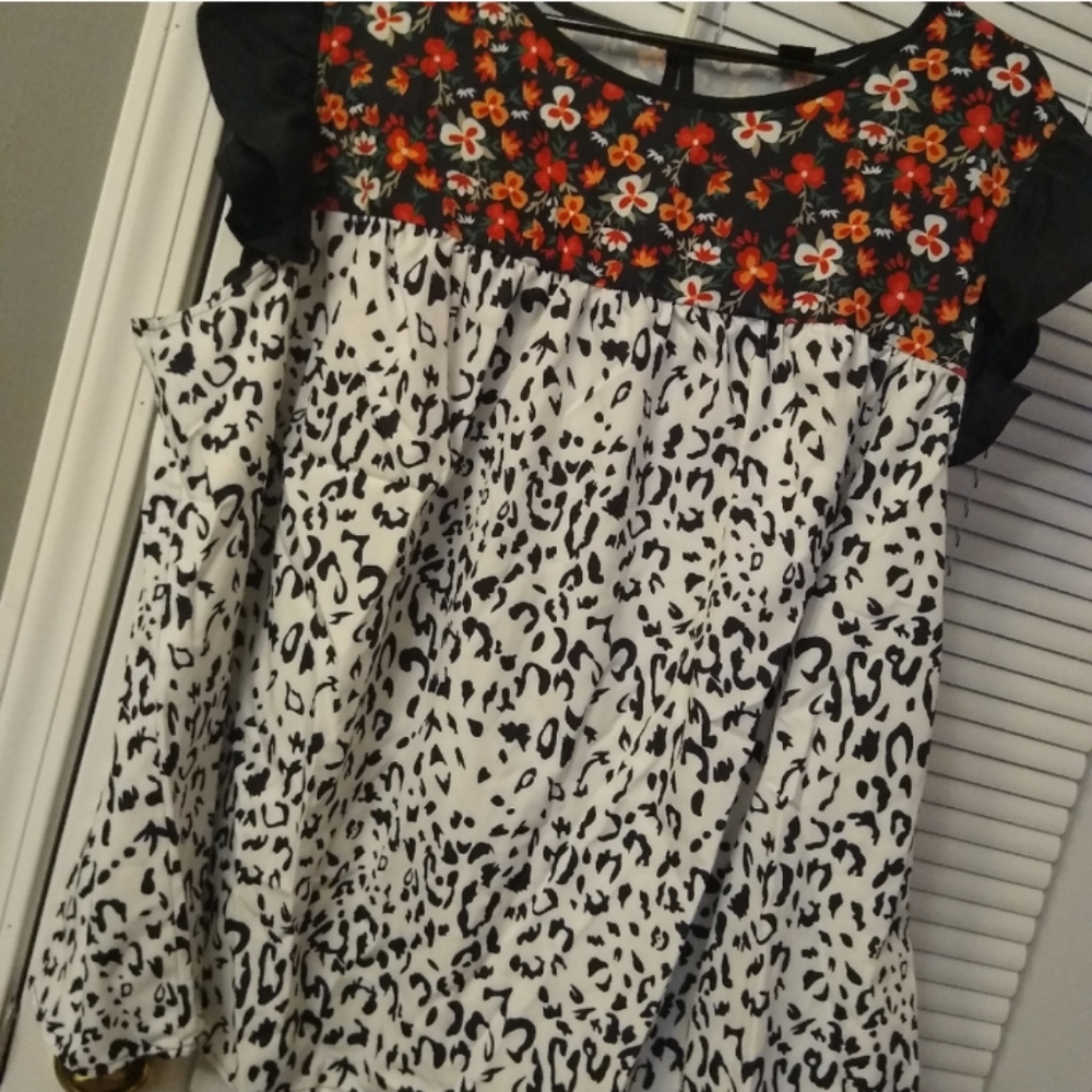 Women's Plus Size Top/ Multi Color